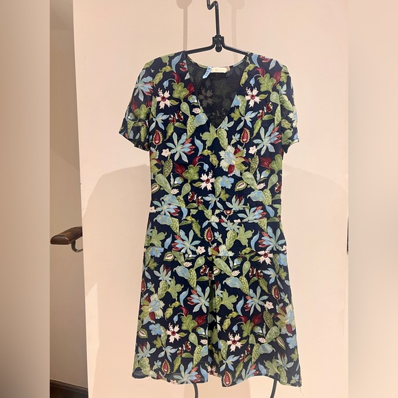 Tory Burch 'Evelyn' Garden Wisteria Dress - Picture 2 of 5